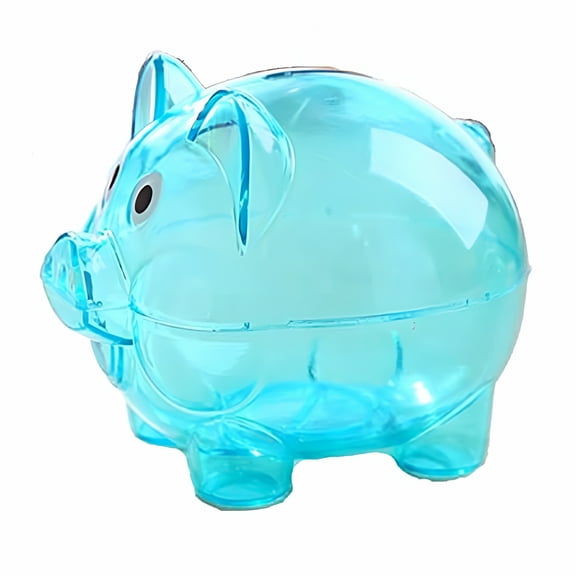 BESTSKY Piggy Bank - Piggy Bank for Kids - Colorful Transparent Money Saving Box - Boys Girls Cute