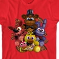 thumbnail image 7 of Five Nights At Freddy's Plush Characters Group Short Youth Re Crew Neck Short Sleeve T-shirt - Medium, 7 of 7