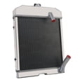 thumbnail image 2 of 3 Row Radiator for Ford New Holland NAA JUBILEE 501,600 641,700,701,800 CNA8005B, 2 of 8