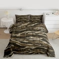 thumbnail image 2 of Castle Fairy Vintage Camo Queen Comforter Set,Abstract Camouflage Bedding Comforter Set, 2 of 8