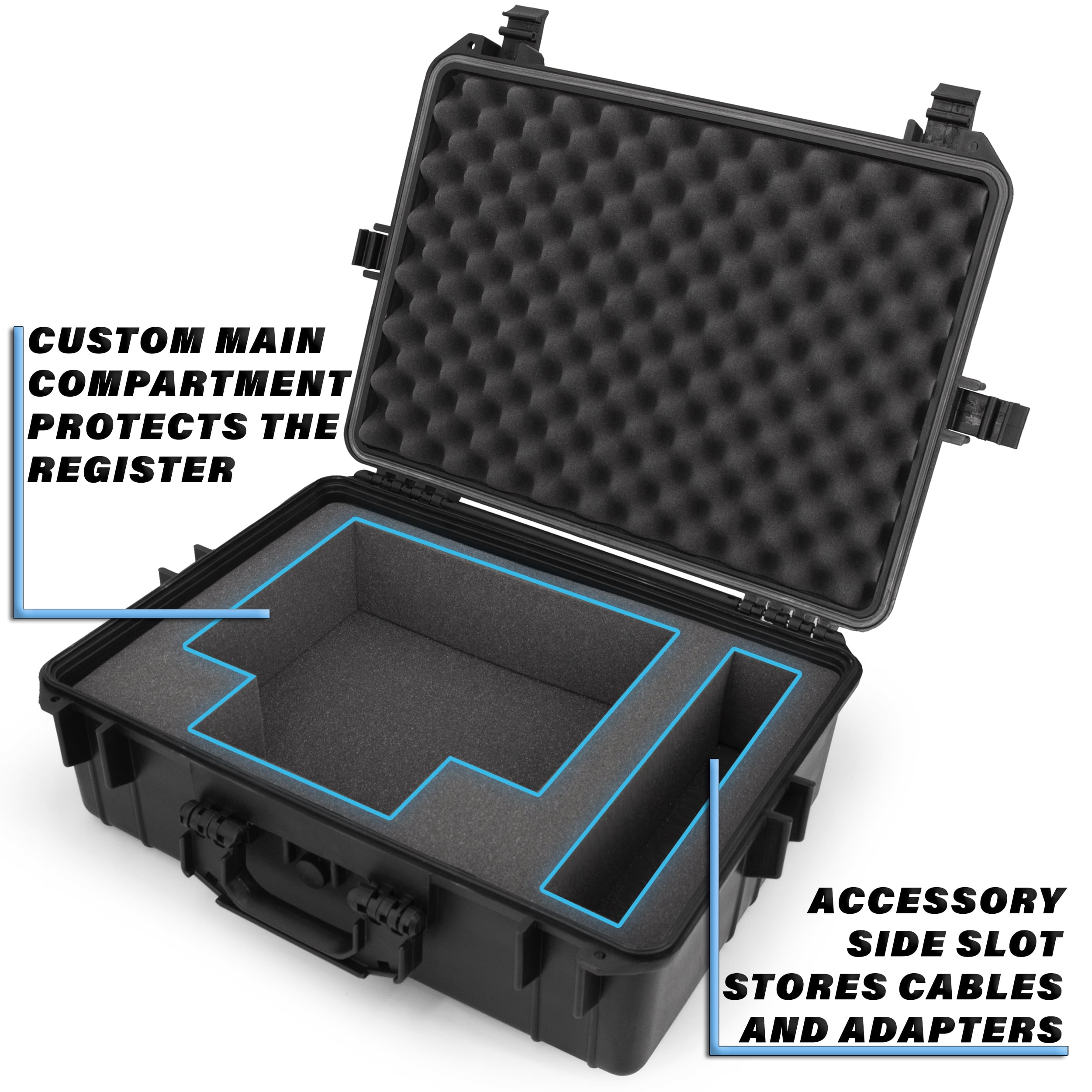 Interphone Quiklox Waterproof Case Black SMQUIKLOXWP Luggage