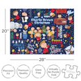 thumbnail image 2 of Papel de regalo Puzzle AQUARIUS Peanuts Charlie Brown, 1000 unidades, 2 of 7