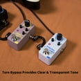 thumbnail image 3 of FLAMMA FC17 Analog Delay Pedal Vintage Delay Effects Electric Guitar Pedal True Bypass, 3 of 8