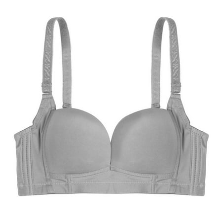 

Hazel Tech---Female Thin Cup Bras Free Padded Push Up Bras Breathable Underwear