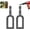 #9, variant on Electric Drill Wire Twisting Tool, 2 Multifunctional Wire Twister with 1/4" Hex Shank, Professional Wire Knotter for Rebar Tying, Garden Wire Binding, Fast Wire Twisting