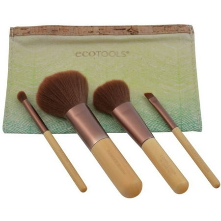 EcoTools Bamboo Makeup Brush 5-Piece Travel Collection Set