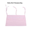 thumbnail image 4 of Bolsa Para Bebé, Cuna Cama De Bebé Bolsa Colgante Pañal Infantil Mordedor Juguetes Almacenamiento Bolsa Colgante Organizador Rosa 49,5 Cm X 28,5 Cm Ccdes Rosa 49,5cm x 28,5cm, 4 of 8
