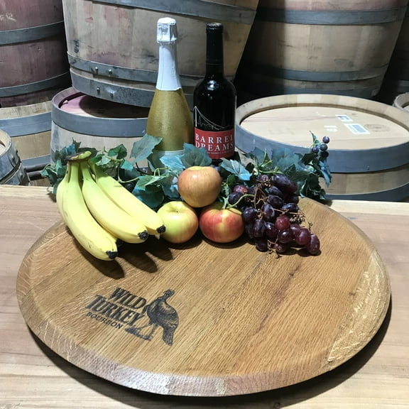 Wine Barrel Lazy Susan