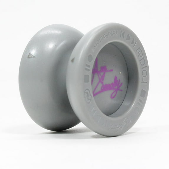 YOYOFACTORY Replay Pro Yo-Yo -Unresponsive Yo-Yo (Ann Connolly Grey Signature Series)