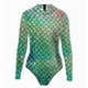 thumbnail image 4 of MKLEKYY Traje De Baño Mujer Natacion Summer Women'S Fish Scale Print Swimsuit Combination Of Fashion And Comfort, 4 of 4