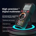 thumbnail image 2 of MAYILON Intelligent Digital Multimeter Professional Voltage Current Resistance Frequency Capacitance Diode Temperature True RMS Capacitance NCV, 2 of 8