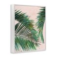 thumbnail image 4 of Stupell Industries Flowing Palms on Pink Botanical & Floral Painting White Framed Art Print Wall Art, 11 x 14, 4 of 10