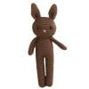 thumbnail image 4 of Conejito de peluche de ganchillo, muñeco de peluche de punto de algodón suave (marrón oscuro) Likrtyny Para estrenar, 4 of 7