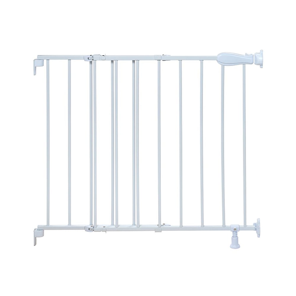 silver baby gate