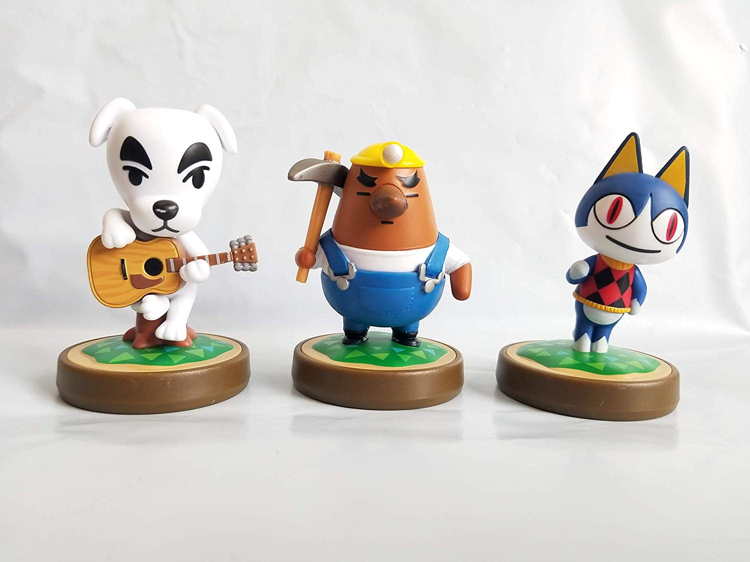 Amiibo Animal Crossing 3-Pack (K.K Slider, Mr Resetti, Rover) bulk 