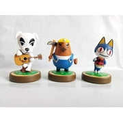 Amiibo Animal Crossing 3-Pack (K.K Slider, Mr Resetti, Rover) bulk pack