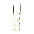 thumbnail image 2 of Green Marine 4-Step Extra Long Portable Ladder Extension - Folding Swim Boarding Ladder for Inflatable Boat, Kayak, Canoeing, Pontoon Boat, 2 of 6