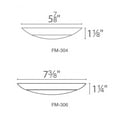 thumbnail image 3 of WAC Lighting Disc 4" Aluminum Flush Mount & Retrofit Kit in White (Set of 10), 3 of 5