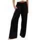 thumbnail image 1 of Pantalones harem con cintura elástica para mujer: pantalones cortos estampados con bolsillos, cintura media, elásticos, poliéster, para uso informal/fiestas, 1 of 7