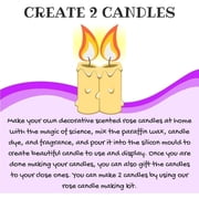 Mighty Mojo Explore STEM Rose Candle Making Lab DIY Kit Home Science Set