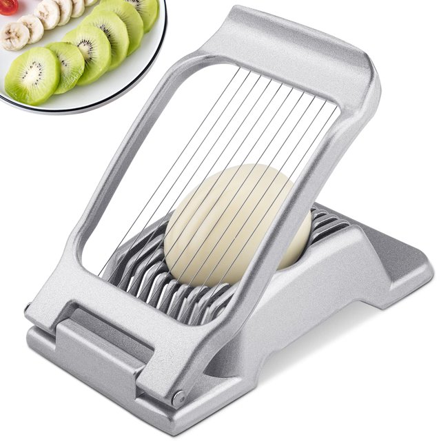 Cortadora de huevos BIBURY para huevos cocidos, aleación de aluminio