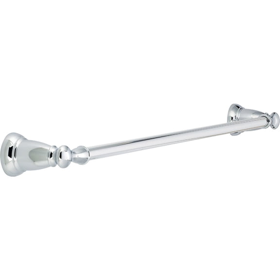 Creative Specialties Towel Bar Banbury Style - Metal - 24 in, Chrome — Concealed-Screw Wall-Mount, Coordinated Bath Collection