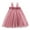 Pink, variant on HOWPAY Girls Dresses Sleeveless Solid Color Lightweight A-Line Flowy Mesh Princess Dresses Loose Fit Summer Party Casual Sundress Beige