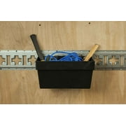 Mytee Products Heavy Duty E-Track Storage Bin for E-Track Systems | E Track Organizer Basket for Trucks, Enclosed Trailer, Workshop, Garage