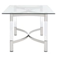 thumbnail image 5 of SAFAVIEH Couture Letty Glam Acrylic Coffee Table, Silver, 5 of 9
