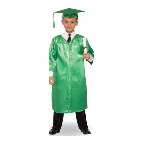 Green Graduation Child Robe - One-Size