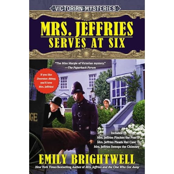 Pre-Owned Mrs. Jeffries Serves at Six (Paperback) 0425277518 9780425277515