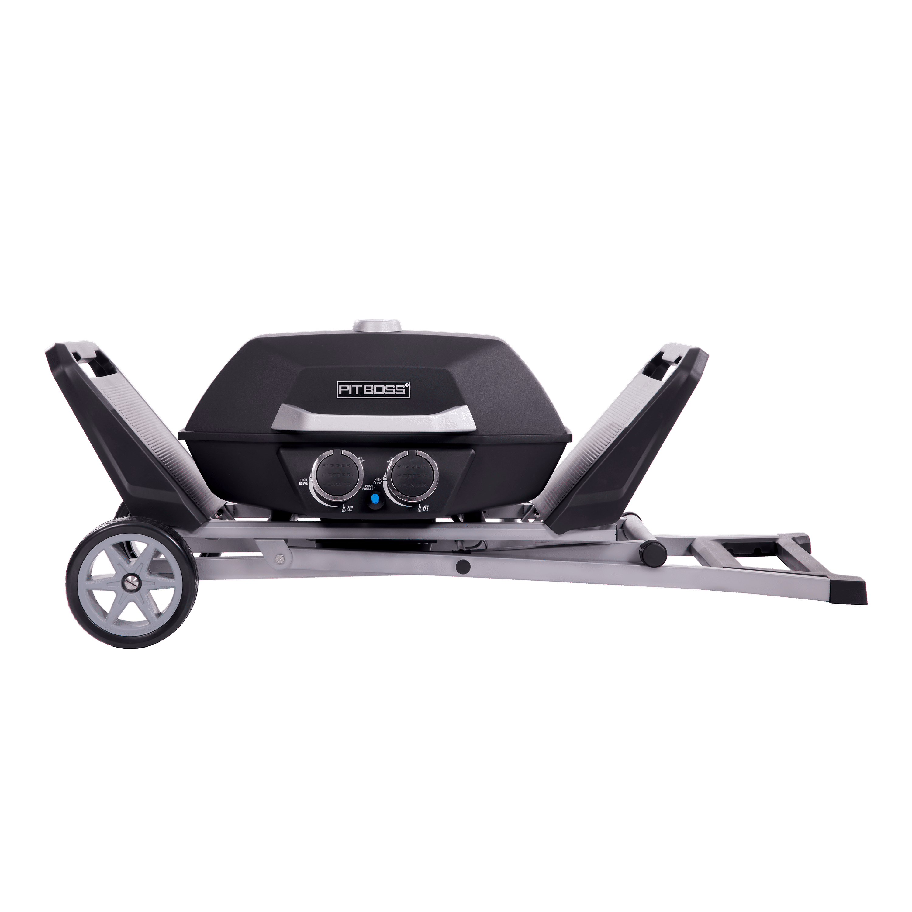 Pit Boss 2-Burner Portable Gas Grill with Collapsible Cart