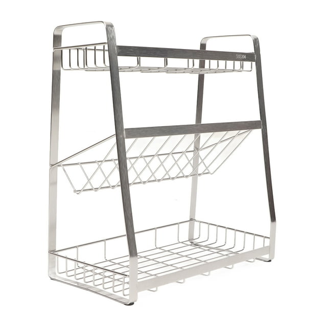 Spice Holder, Rustproof Spice Rack Stainless Steel For Kitchen