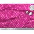 thumbnail image 3 of Soimoi Pink polyester Crepe Fabric Polka Dots Print Sewing Fabric Yard 52 Inch Wide, 3 of 3