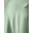 thumbnail image 4 of High-Waist Satin Midi Skirt, 4 of 5