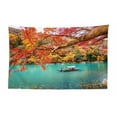 thumbnail image 1 of Landscape Tapestry, Photo of Cliffs Trees Zhangjiajie China, Fabric Wall Hanging Decor for Bedroom Living Room Dorm, 2 Sizes, Multicolor, by Ambesonne, 1 of 1