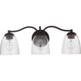 thumbnail image 2 of Craftmade 199233 Hillridge 3 Light 23" Wide Bathroom Vanity Light - Nickel, 2 of 2