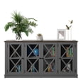 thumbnail image 4 of Twinstar Farmhouse TV Stand for TVs up to 70"/Sideboard, Antique Gray, 4 of 5