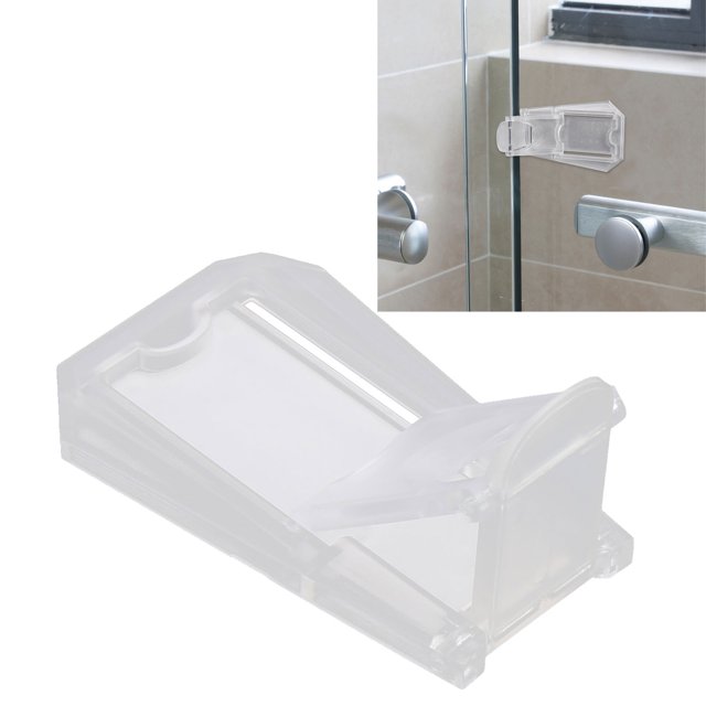 Cerraduras de puertas corredizas cerraduras de vidrio para bebés resistentes y duraderas Diseño ergonómico para protección del bebé para protección de mascotas para ANGGREK Otros
