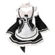 thumbnail image 1 of Ropa de Muñeca CUTICAT Disfraz de Sirvienta 1/6 para Figura de Acción Femenina de 12 Pulgadas, 1 of 8