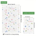thumbnail image 5 of Eveokoki Bath Hand Towels Set of 2 Beautiful Floral Soft and Absorbent Washcloths Kitchen Hand Towel for Bathroom Hotel Gym Spa, 5 of 5