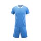 thumbnail image 1 of Odeerbi Juego de Uniformes de Entrenamiento de Fútbol de Niños Color Sólido Camiseta Pantalones Cortos Ropa Deportiva Seco Rápido Conjuntos Atléticos Para 5-12 Años, 1 of 5