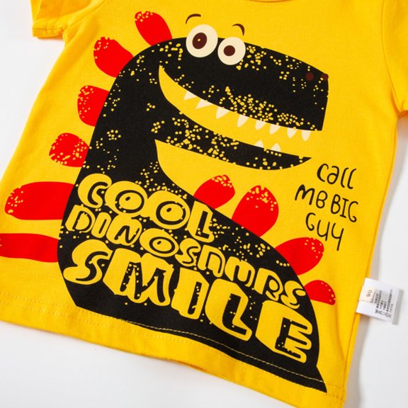 Vedolay Boy Shirts Casual Short Sleeve Boys' Shirts Classic Collared Summer Short Sleeve Tshirt Solid Cotton Tops,Sky Blue 2-3 Years