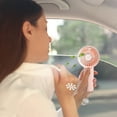 thumbnail image 4 of USB Rechargeable Handheld Fan, 4000mAh Battery Portable Mini Fan, 3-Speed Personal Cooler, Compact Travel/Office/Outdoor Cooling Device, 4 of 7