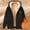Black, variant on Women's Winter C Velvet Thickened Warm Solid Color Cardigan Sherbet Hooded Sweatshirt Zip Jacket Womens Athletic Pullover Hoodies Sweater Zip up Dress Female Sweatshirts Women Hoodies Women Plain