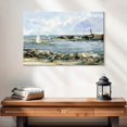 thumbnail image 2 of Elephant Stock Rocky Shore Coastline I Wall Art - Horizontal Canvas Wall Art - Living Room Wall Decor - Beach Canvas - Blue And Brown Decor By Ethan Harper - 24" x 16", 2 of 4