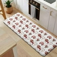 thumbnail image 5 of Red Christmas Car and Flower Pattern Kitchen Rug Mat,Kitchen Runner Rugs Non Skid Washable,Decorative Kitchen Floor Mats for Kitchen,Sink,Laundry,17"x47.2", 5 of 7
