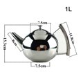 thumbnail image 3 of Teapot Container Coffee Pot Kettle Filter Large Capacity Large Capacity Stainless Steel Tool, 3 of 8
