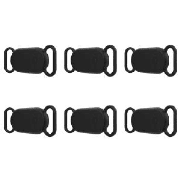 Funda Silicona Funda Impermeable Collar Perro Soporte para Galaxy SmartTag2 Negro