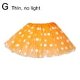thumbnail image 4 of Children's Shaggy Skirt Mesh Skirt with Ladybug Polka Dot Pattern - Cute, Playful & Perfect for Stage Performances, 4 of 9